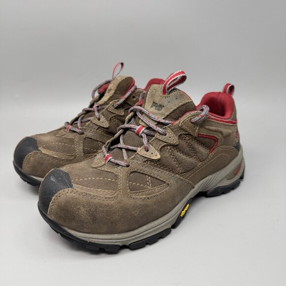 Timberland Pro Series Women's Size 7.5M Willow Trail Shoes Hiking Brown Vibram - Picture 3 of 9